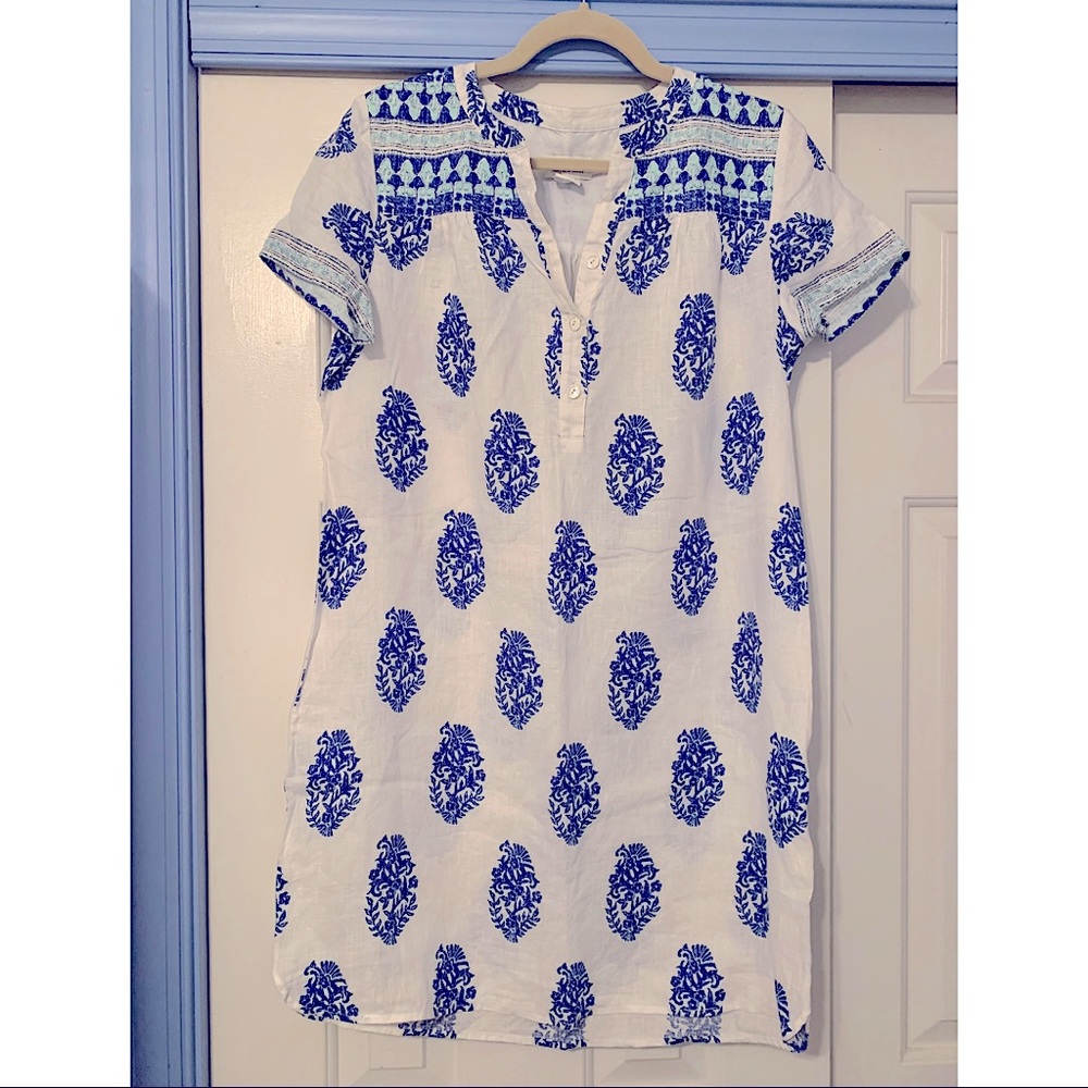 Vineyard Vines Linen Tunic Dress
